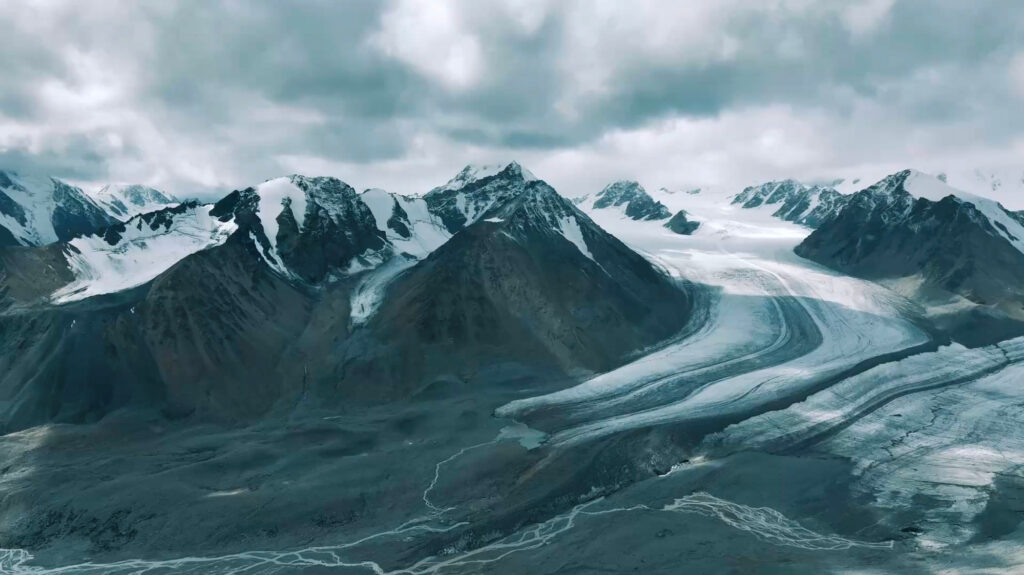 Altai Tavan Bogd Glacier View