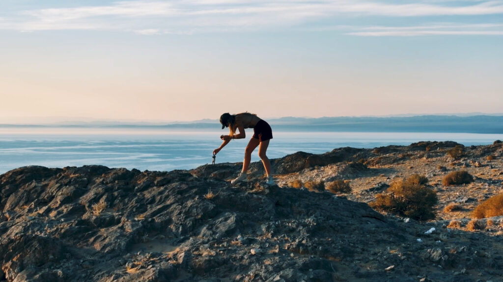 Khyargas Lake after Eagle Hunters in Western Mongolia