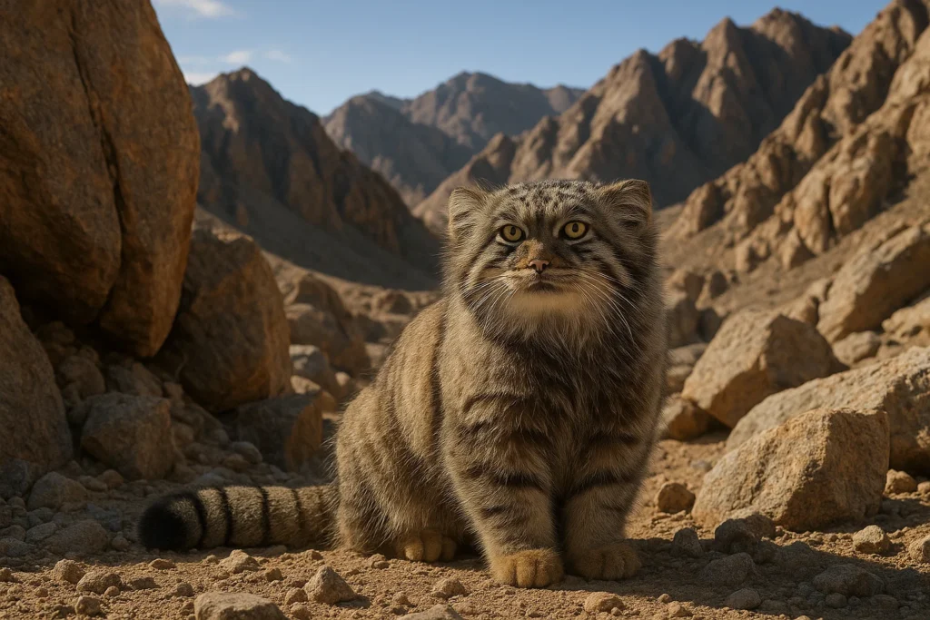 The manul in the Gobi